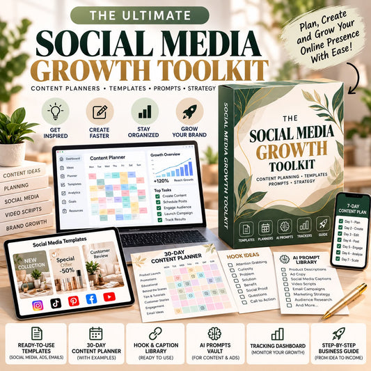 Social Media Growth Toolkit™️